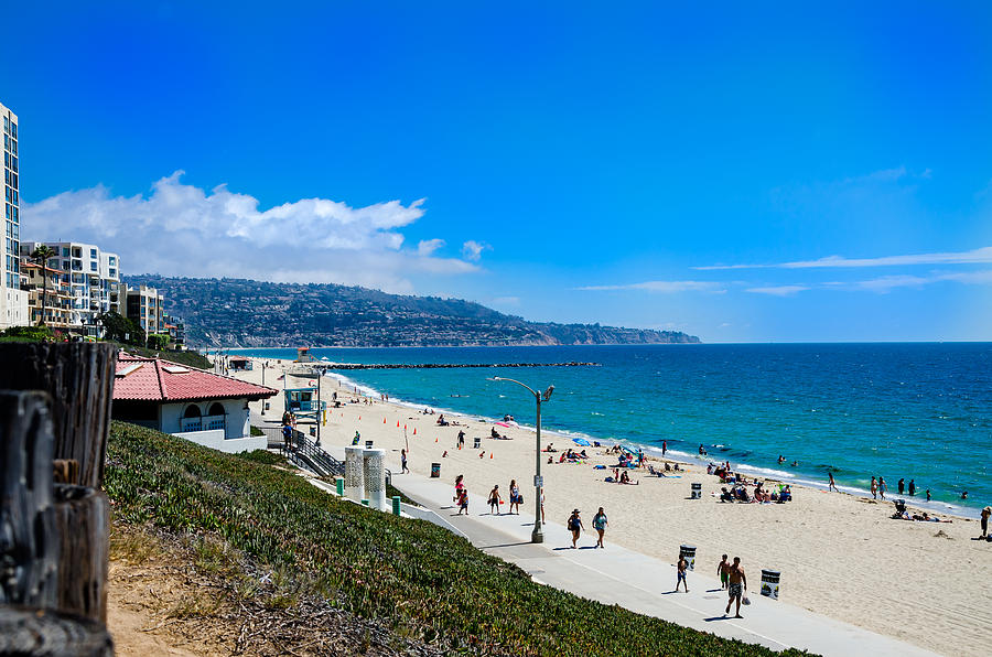 Los Angeles Photograph - Sunny Beach Day by Photo Farm