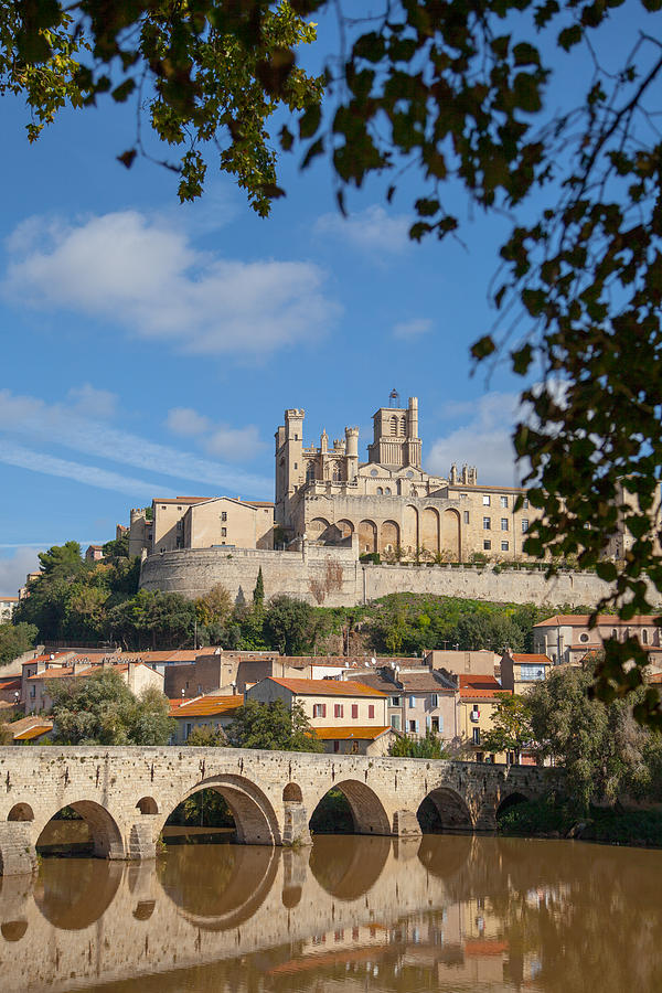 Sunny day in Beziers France Photograph by W Chris Fooshee