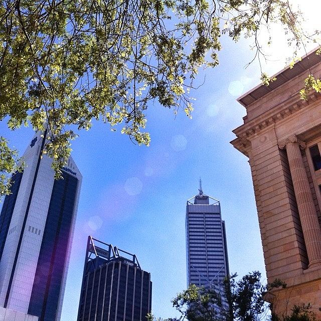Perth Photograph - Sunny Day In The City. #perth by Chris Johnson