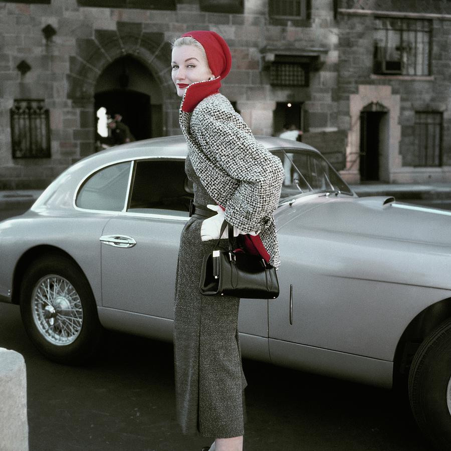 Sunny Harnett By A Car Photograph by Frances Mclaughlin-Gill