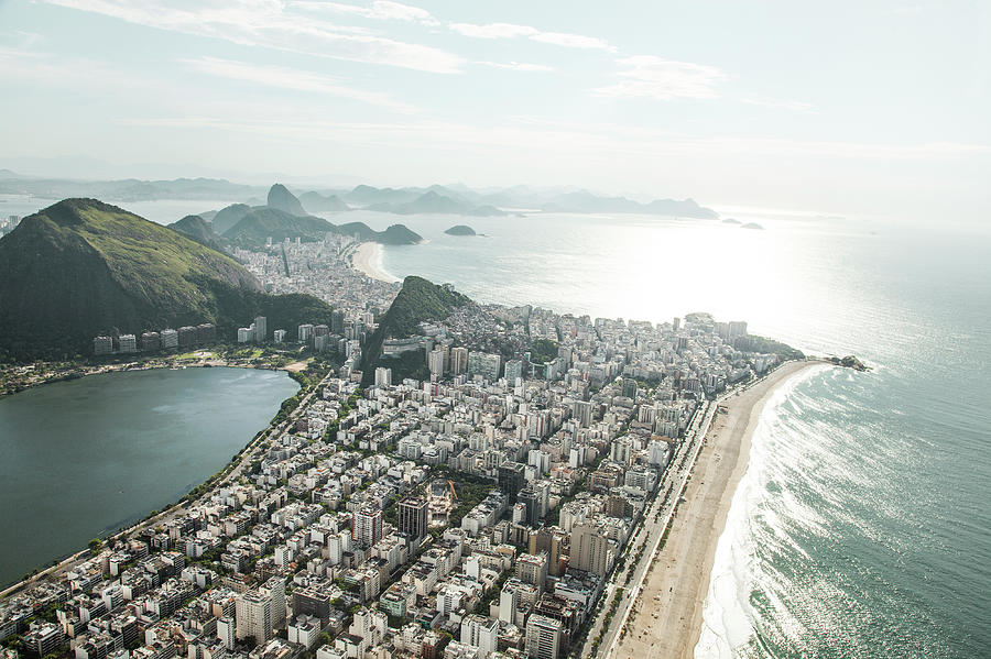 Sunny View Of Lagoa And Ipanema Photograph by Christian Adams