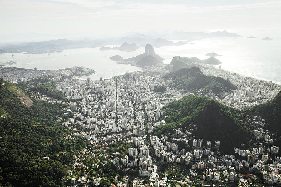 Sunny View Onto Rio De Janeiro And Photograph by Christian Adams