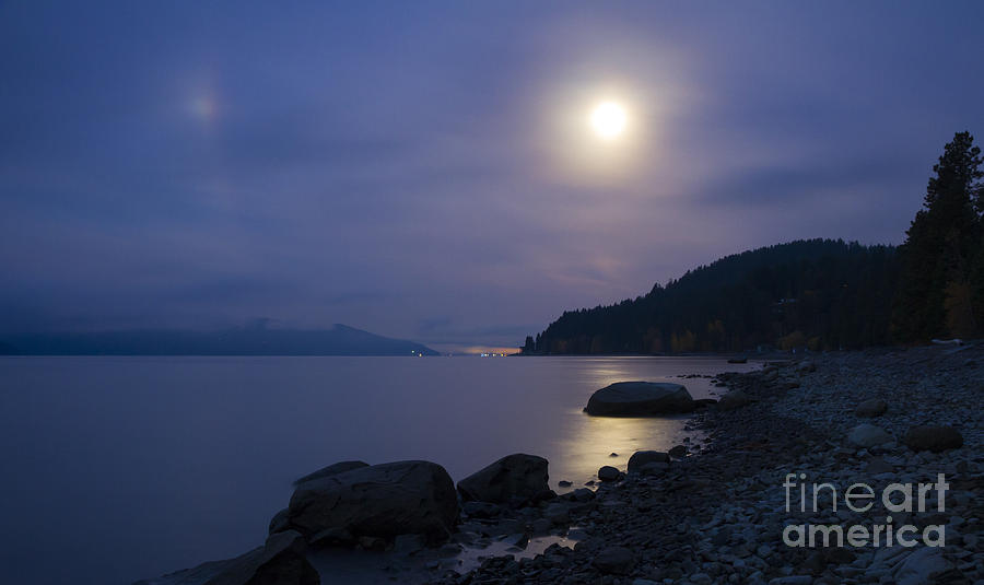 Sunnyside Moon Photograph by Idaho Scenic Images Linda Lantzy