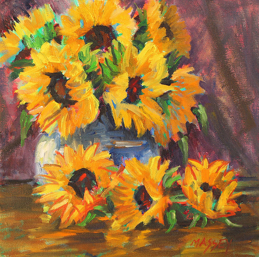 Still Life Painting - Sunnyside Up by Marie Massey