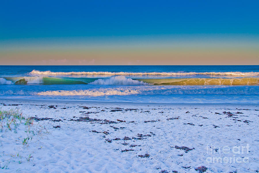 Sunset Photograph - Sunray Beach by Melissa Leavins