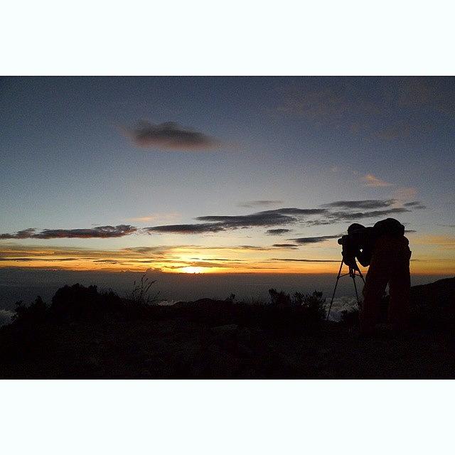 Sunrise - Mt. Apo Peak Photograph by Karl Tapales