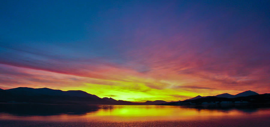 Sunrise above the Arctic Circle Photograph by David Berg - Fine Art America