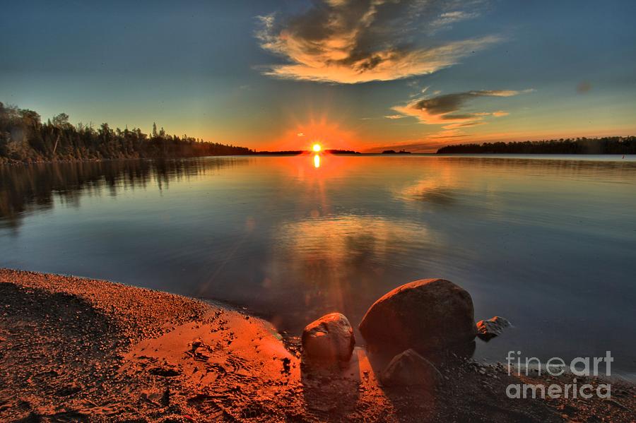 Sunrise Anchor Photograph by Adam Jewell