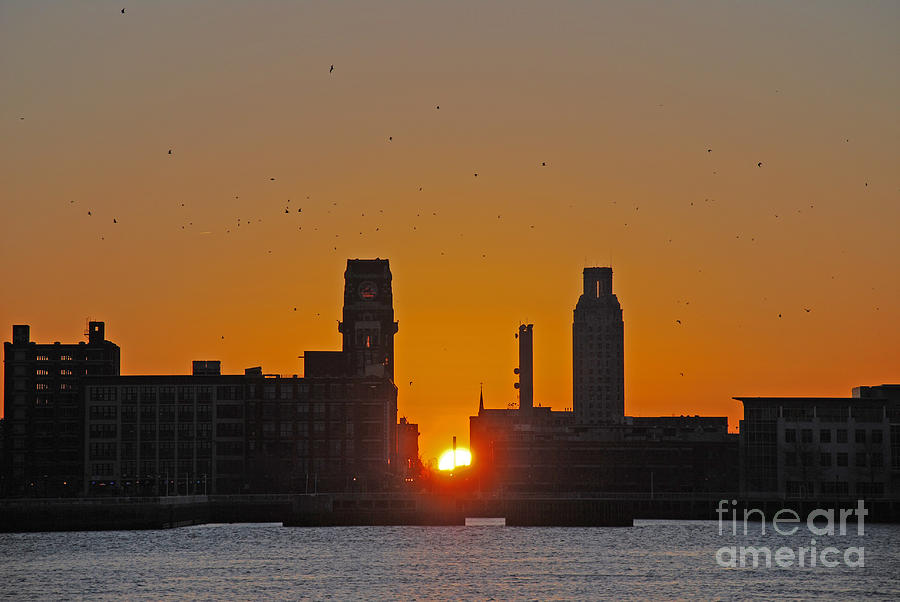 Sunrise and the City by Scott D Welch Sunrise and the City by Scott D Welch
