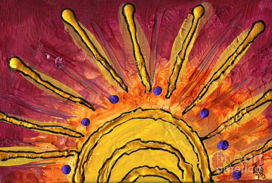 SunRISE Painting by Angela L Walker