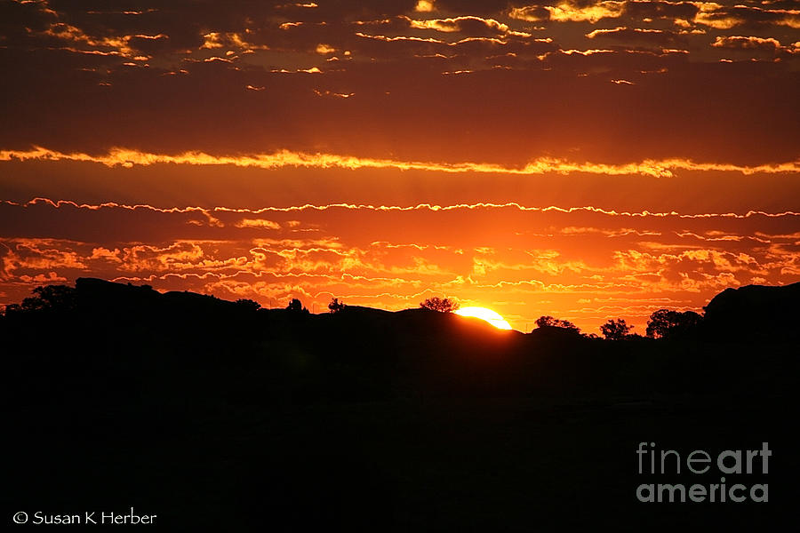 Sunrise Arizona Photograph by Susan Herber