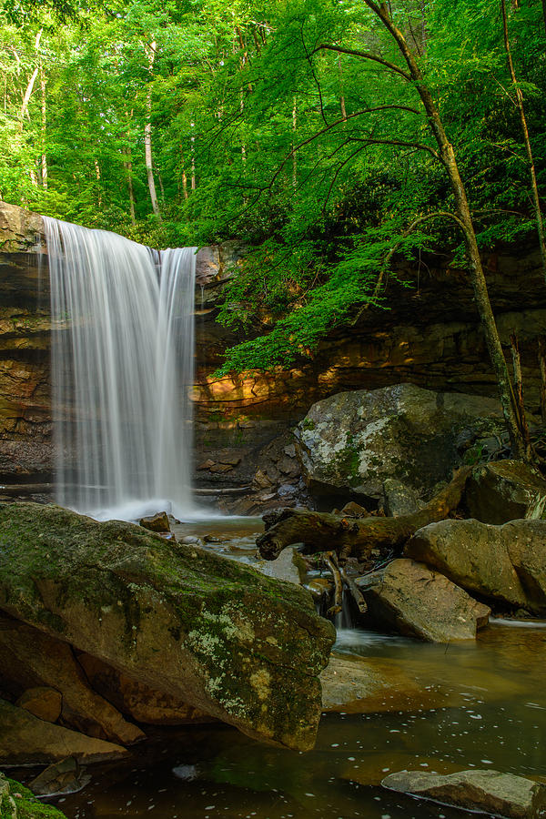 Cucumber Falls Sunrise Photograph by Clare Kaczmarek - Fine Art America