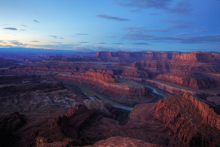 Sunrise at Dead Horse Point-2 Photograph by Alan Vance Ley