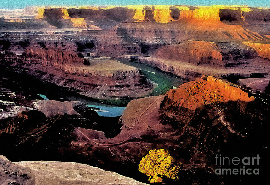 Canyonlands National Park Photograph - Sunrise At Dead Horse Point by Barbara D Richards