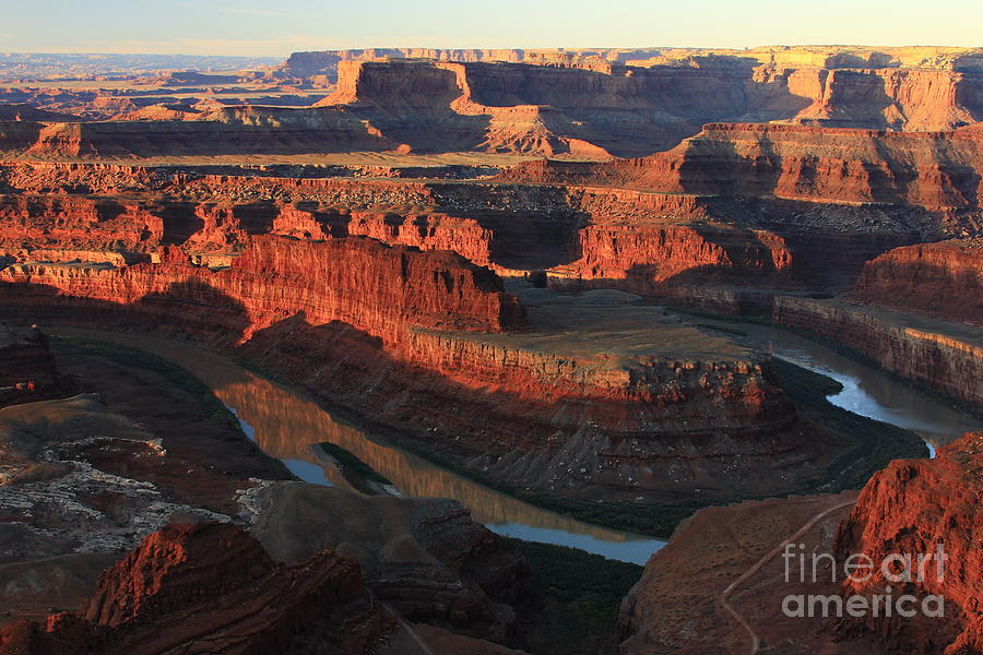 Sunrise at Dead Horse Point-Utah Photograph by Roxie Crouch