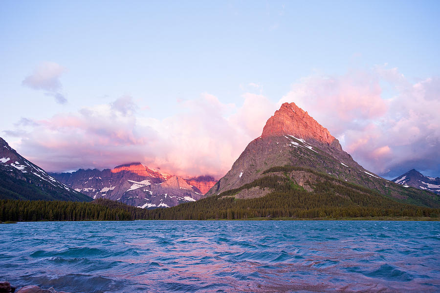 Sunrise At Glacier National Park Photograph by Andrew J. Martinez