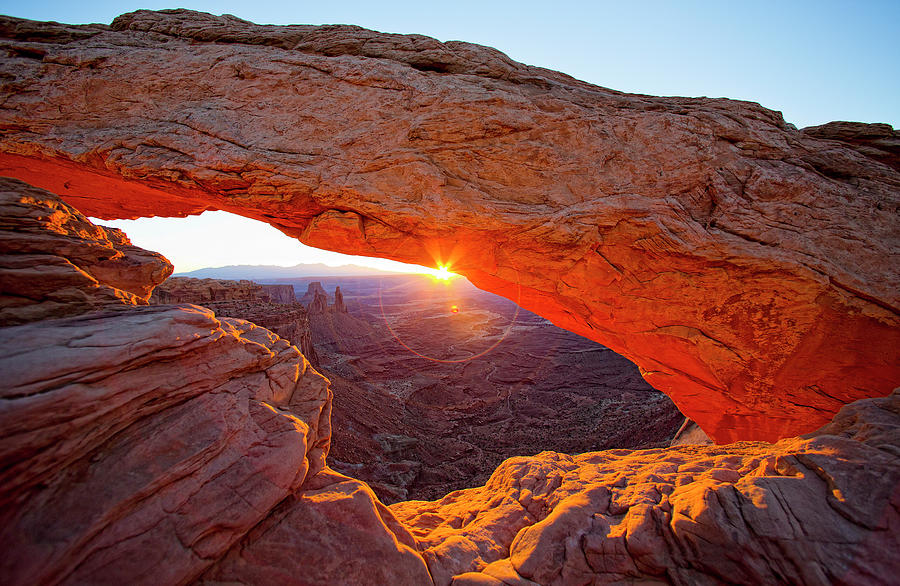Sunrise At Mesa Arch Photograph by Antoinette Charles Photography