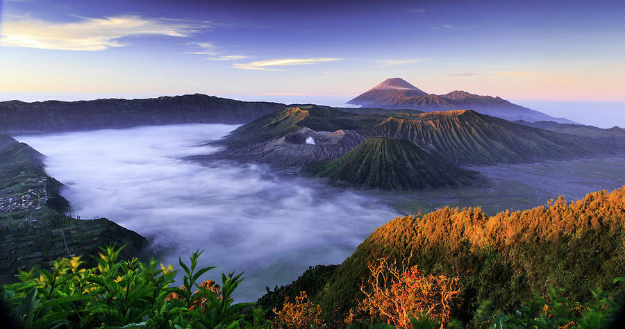 Sunrise At Mount Bromo Photograph by Frederic Huber Photography