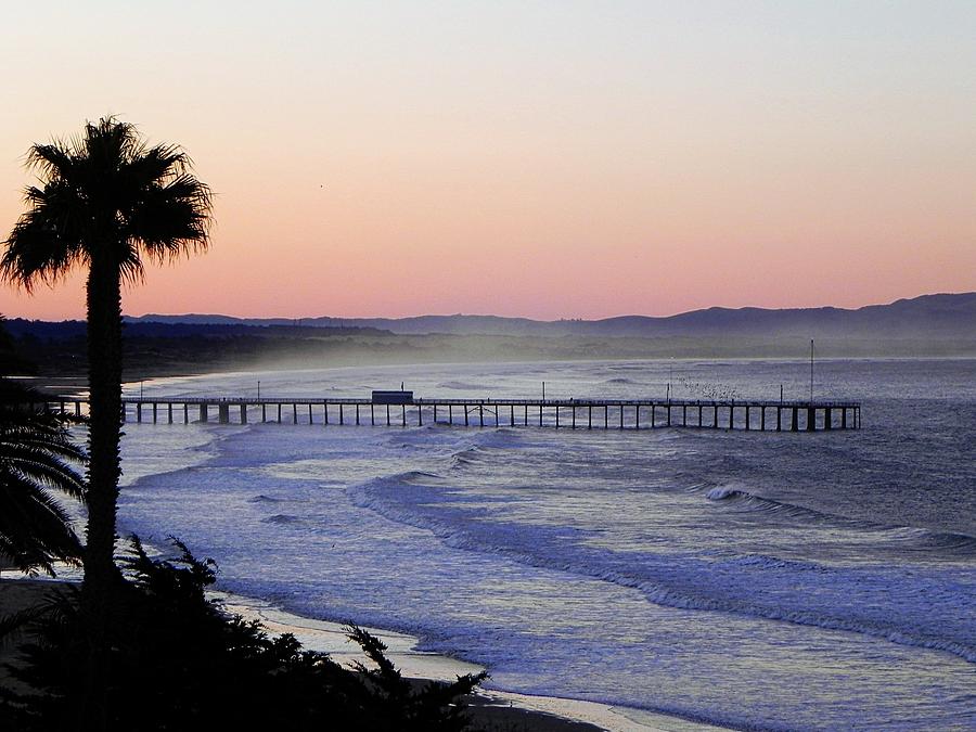 Sunrise at Pismo Beach Photograph by Kathy Churchman