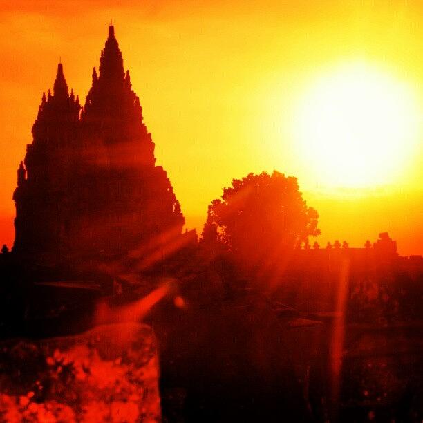 Sunrise At Prambanan Photograph by Rahmat Nugroho