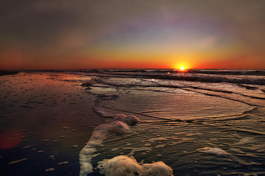 Sunrise at the Beach Photograph by Evie Carrier