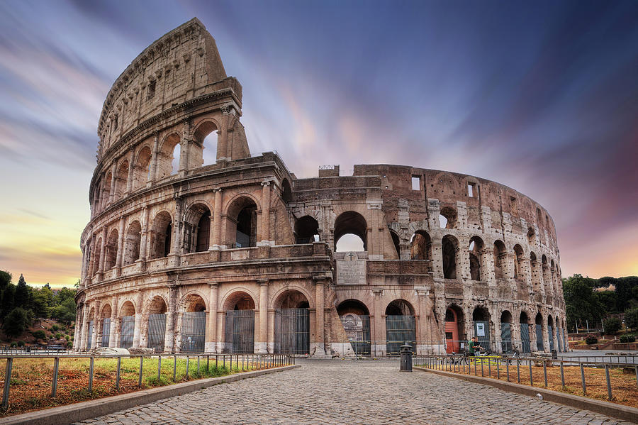 Sunrise At The Colosseum, Rome, Italy by Artie Photography (artie Ng)