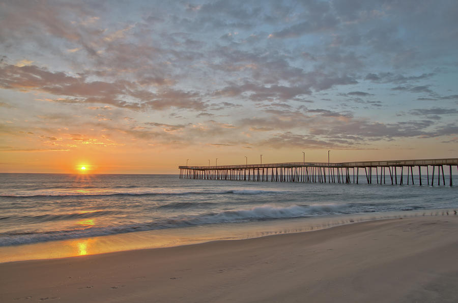 Sunrise At  The Fishing Pier Photograph by Photographed By  Stephen Nakatani