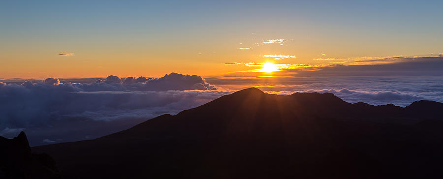 Sunrise at the summit of Haleakala Photograph by Pierre Leclerc Photography