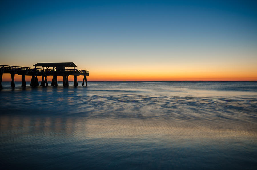 Sunrise at Tybee Island Photograph by Anthony Doudt