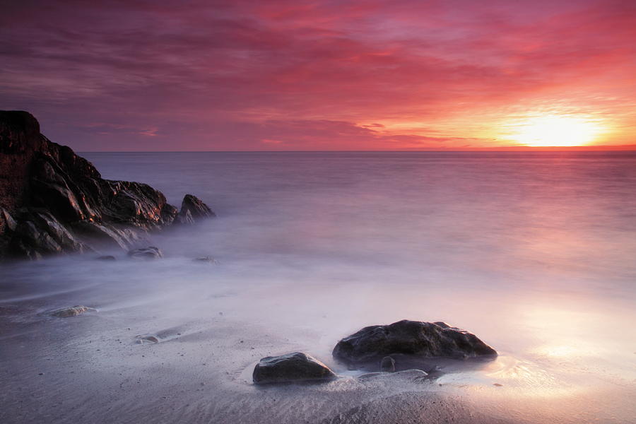 Sunrise At Whiterock Photograph By Frank Koenig - Fine Art America