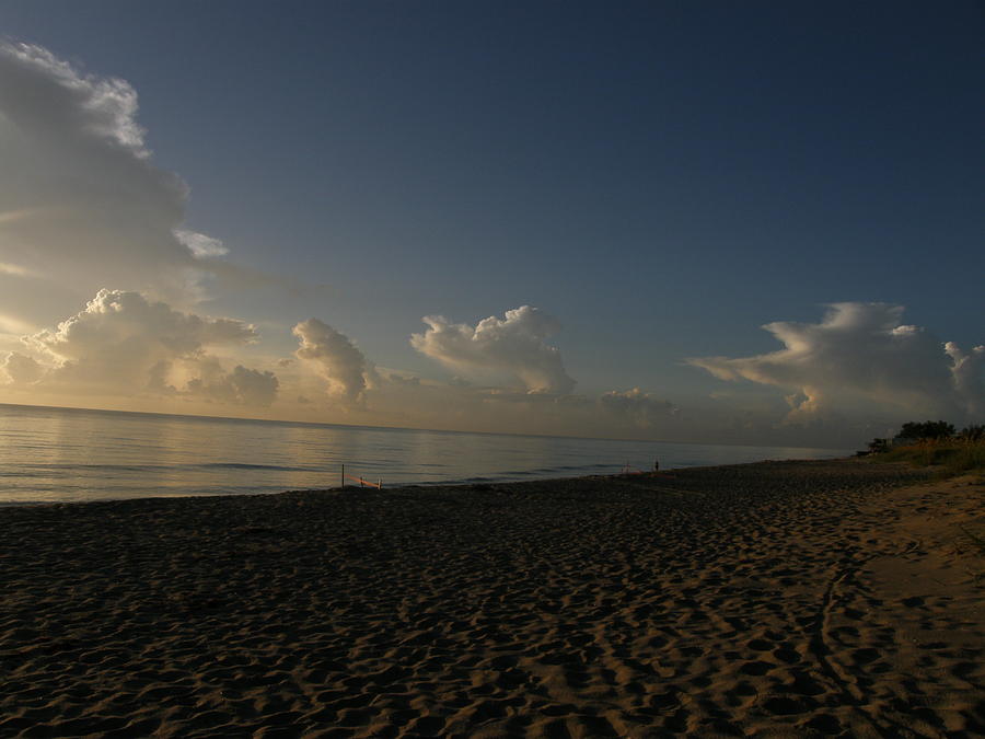 Sunrise beach Photograph by Kimberly Mohlenhoff