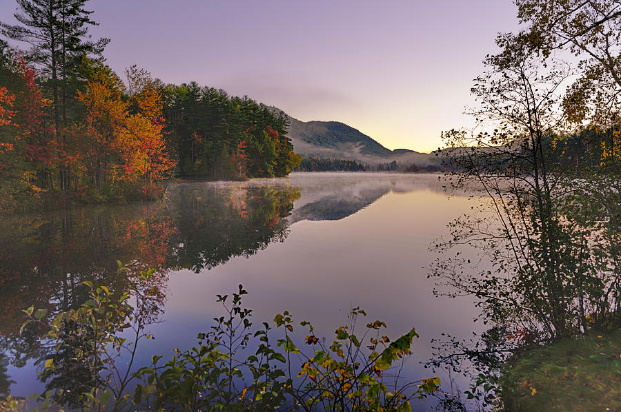 Sunrise Brant Lake Photograph by Alan Tonnesen