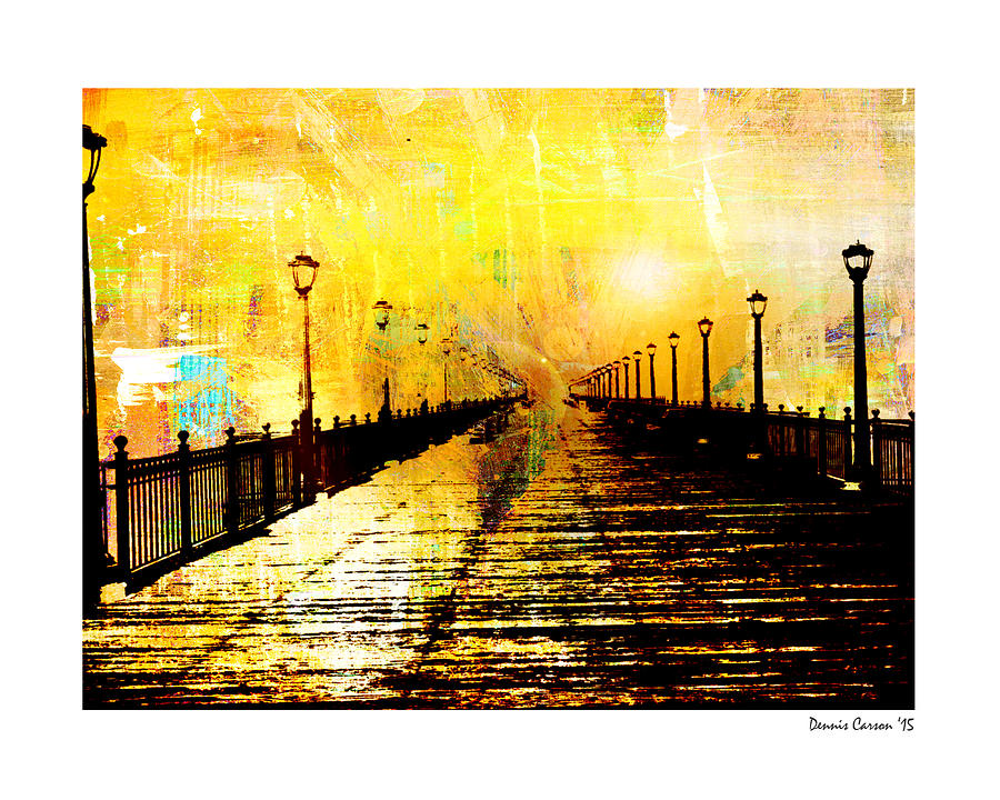 Bridge Photograph - Sunrise Bridge by Dennis Carson