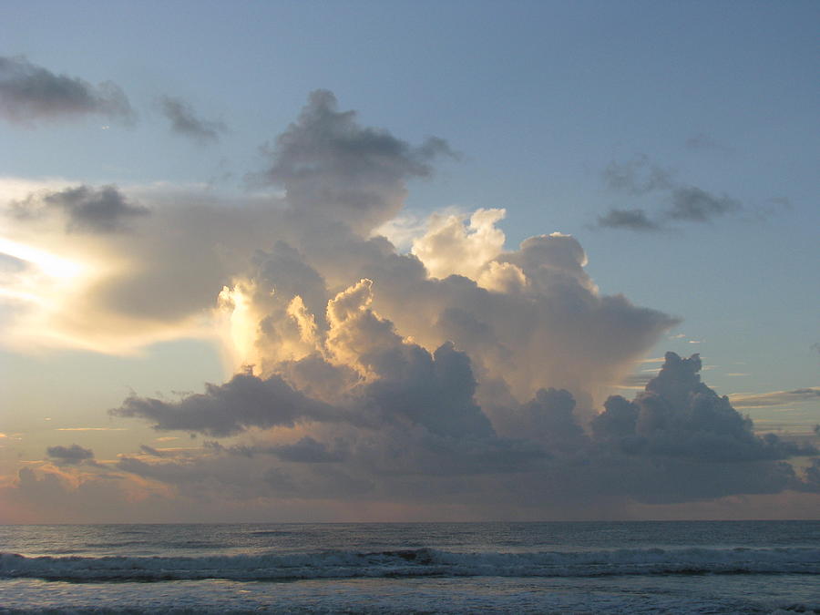Sunrise Cloud Shapes Photograph by Ellen Meakin
