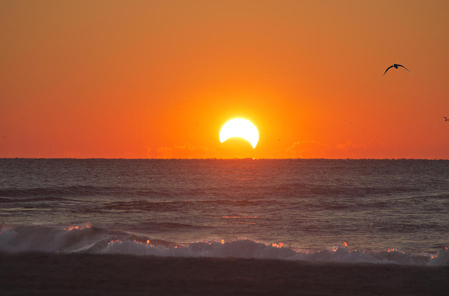 Sunrise Eclipse Photograph by Phil Mancuso