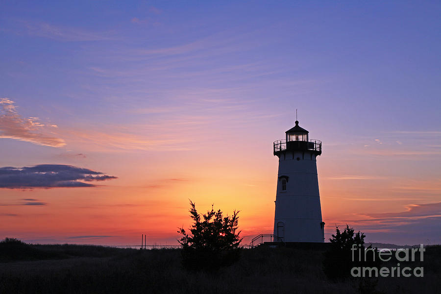 Sunrise Edgartown Light 4 Photograph by Butch Lombardi