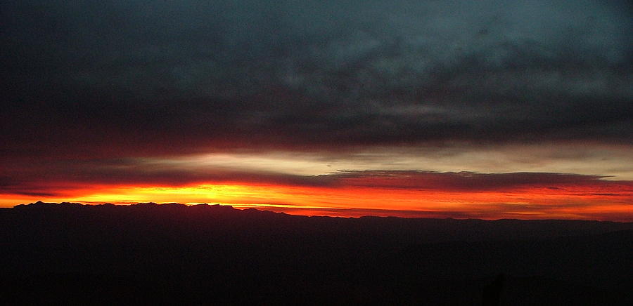 Cool Photograph - Sunrise from the Rim 002 by Phil And Karen Rispin