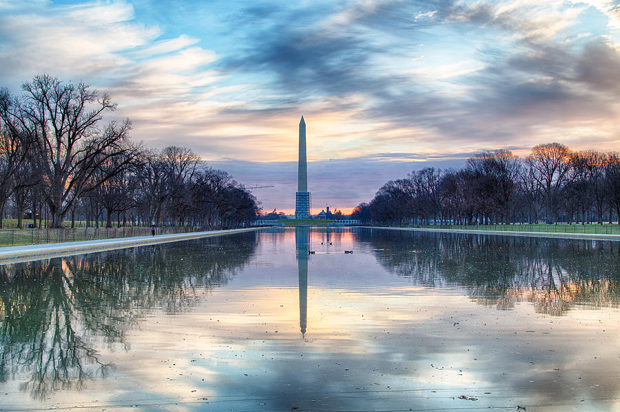 Sunrise in DC Photograph by Cindy Archbell