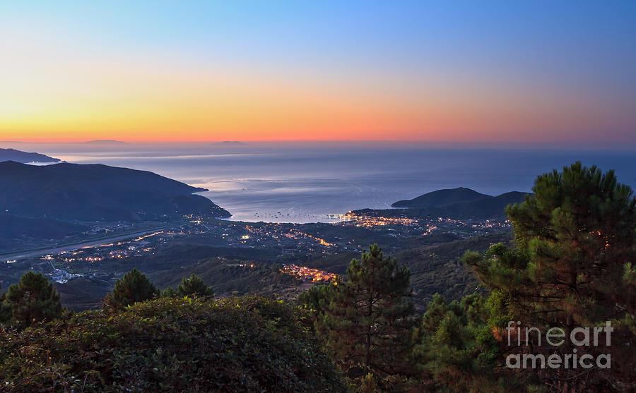 sunrise in Elba island Photograph by Antonio Scarpi