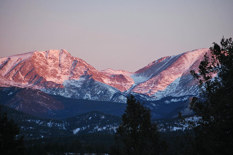 Sunrise in Estes Park Photograph by Amee Cave