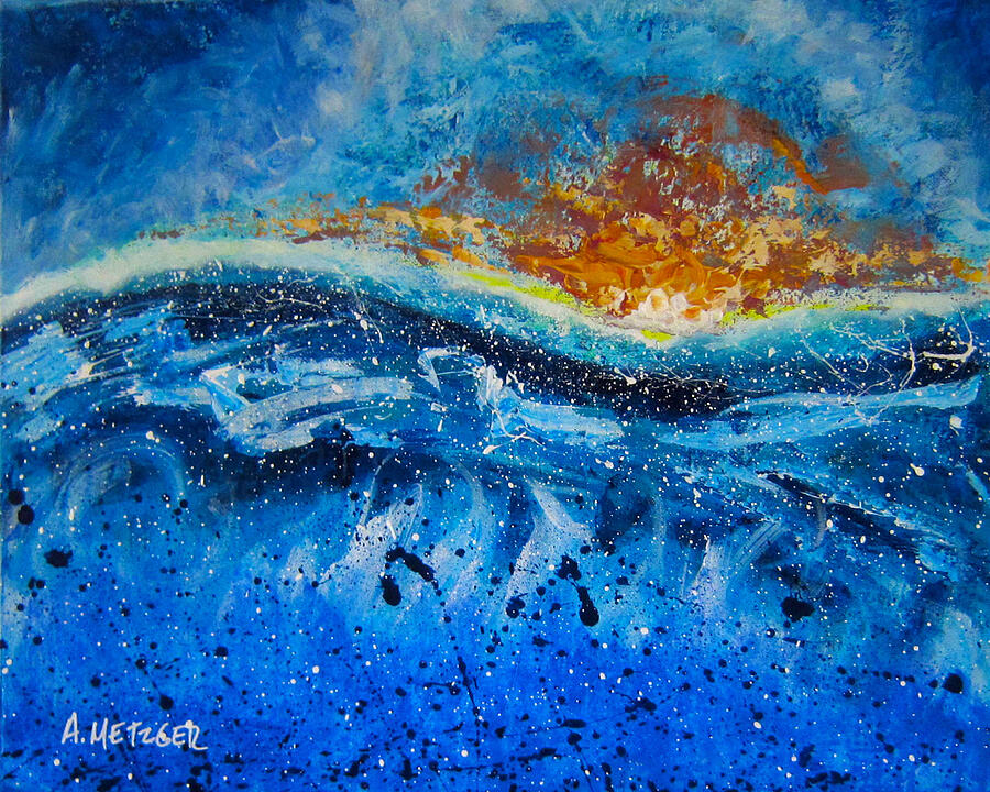 Sunrise In Eternity Painting by Alan Metzger
