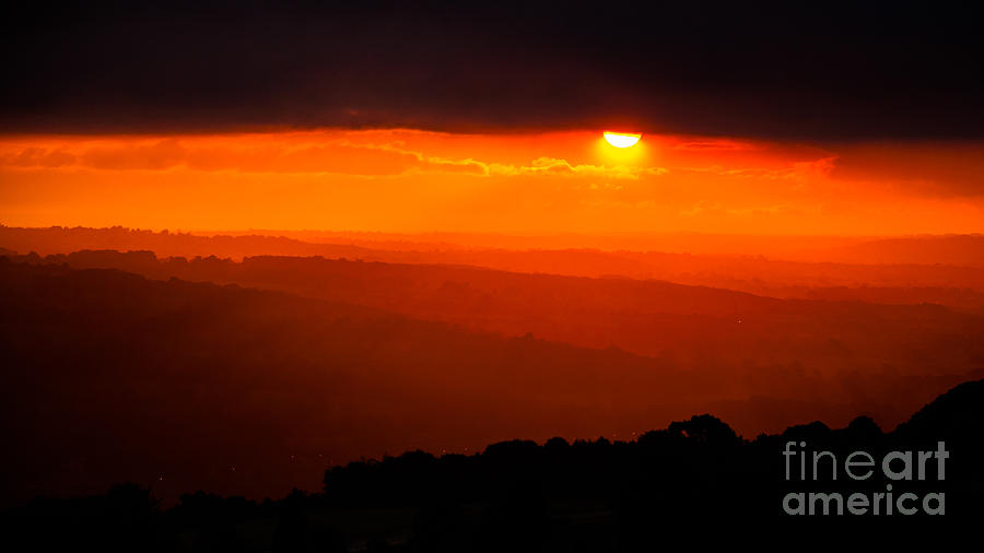 Sunrise in Ilkley Photograph by Mariusz Talarek