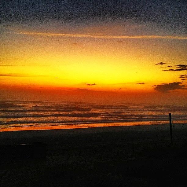 Sunrise In Jax Beach 
#igersjax Photograph by Avery Sears