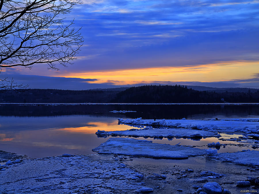 Sunrise in New Brunswick Photograph by Ken Morris
