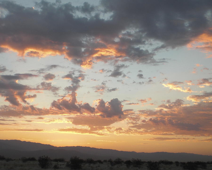 Sunrise In Palm Desert california Photograph by Gerry High
