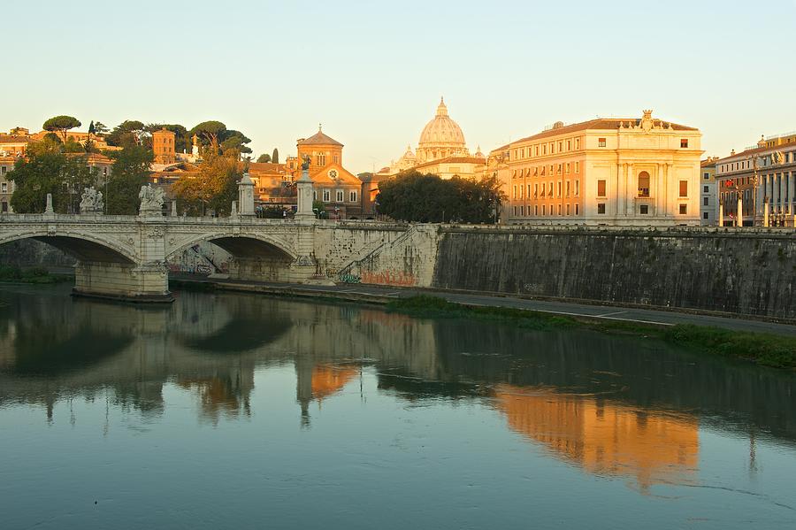Sunrise in Rome Photograph by Stephen Taylor