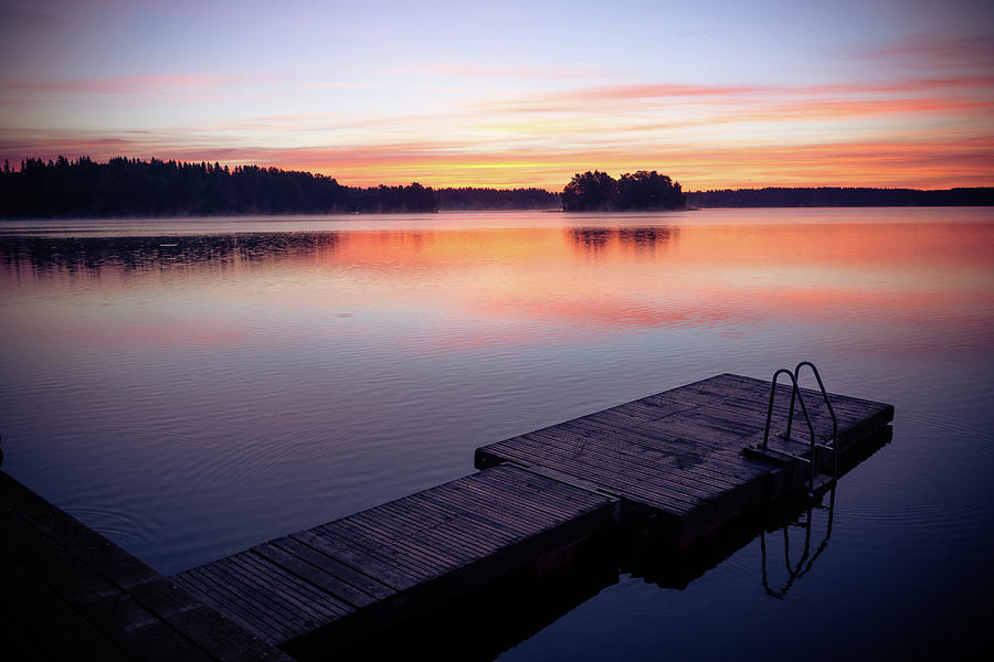 Sunrise In Småland Photograph by Florian Plag