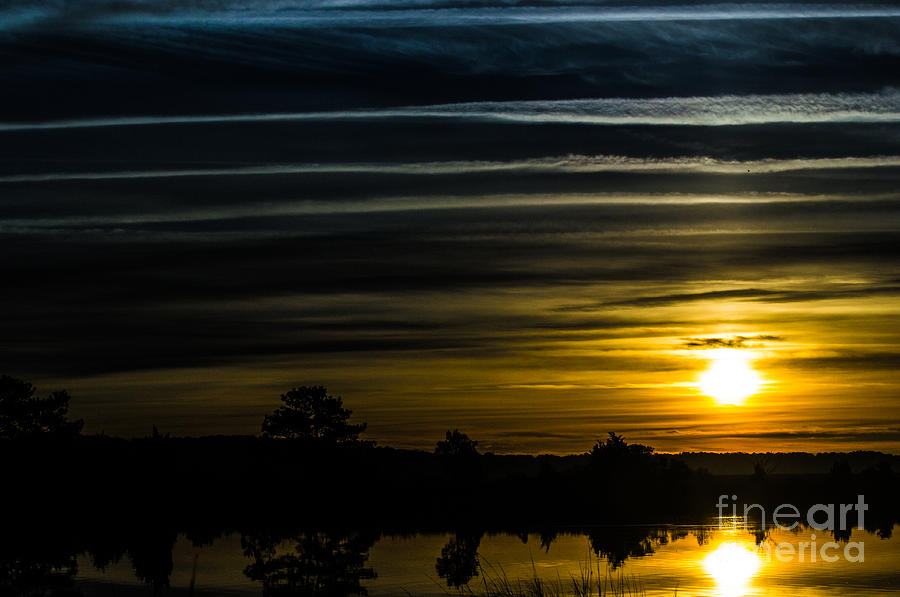 Sunrise in Virginia Photograph by Angela DeFrias