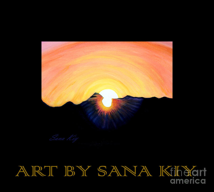 Sunrise. Inspirations Collection. Painting by Oksana Semenchenko
