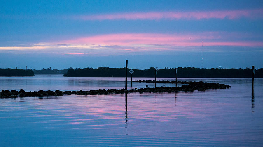 Sunrise Lagoon Photograph